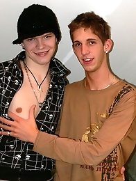 Hot amateur gay boys sucking together