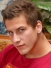Nice guy shows his huge shaved cock