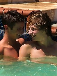 What better way to spend a hot summer afternoon then at a twink pool party.