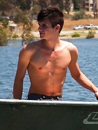 Hot models Scotty Clarke and Christian Collins go on a nice peaceful camping trip.