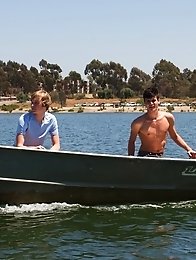 Hot models Scotty Clarke and Christian Collins go on a nice peaceful camping trip.