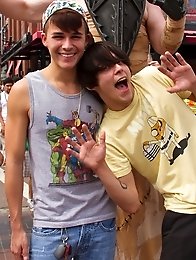 Sexy twink Andy Taylor and wholesome hottie Matthew Keading