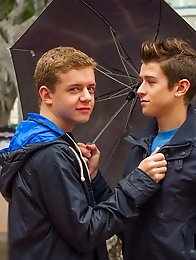 Its a dreary day for Evan Parker as he takes a walk in the rain to reflect