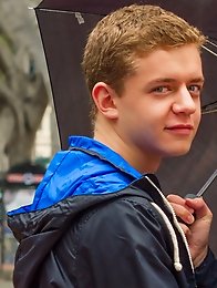 Its a dreary day for Evan Parker as he takes a walk in the rain to reflect