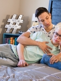 Carson the Cutie. Sebastian Fox and Carson Peters.