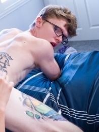 Tattooed twink, Jimmy Andrews and big, uncut Boy, Milo Harper , burying one anotherвЂ™s large cocks down their throats.