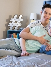 Carson the Cutie. Sebastian Fox and Carson Peters.