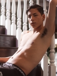 Sexy Twink Aiden Garcia Solo Session.